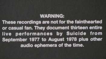 6CD/Box Set Suicide: Live 1977-1978 LTD