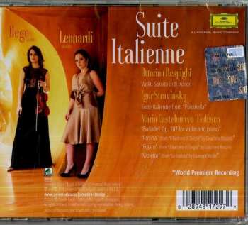 CD Francesca Dego: Suite Italienne