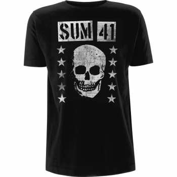 Merch Sum 41: Tričko Grinning Skull