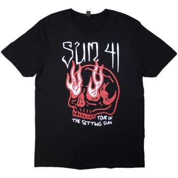 Merch Sum 41: Tričko Tour '24 Skull