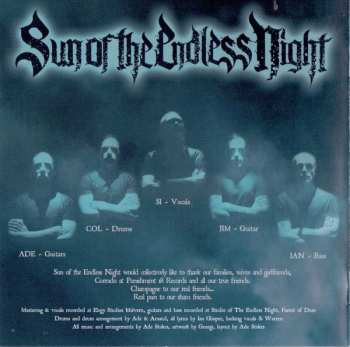 CD Sun Of The Endless Night: Symbols Of Hate And Deceitful Faith