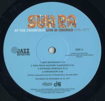 2LP Sun Ra: At The Showcase: Live In Chicago 1976-1977 DLX | LTD | NUM