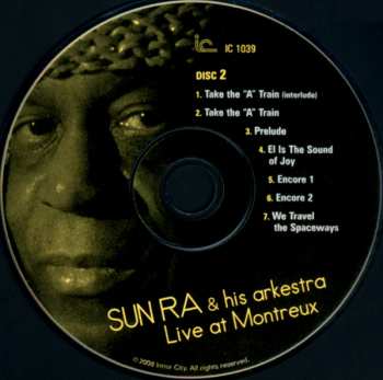 2CD The Sun Ra Arkestra: Live At Montreux