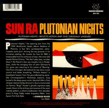 SP The Sun Ra Arkestra: Plutonian Nights CLR