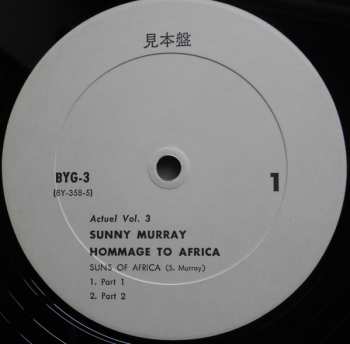 LP Sunny Murray: Hommage To Africa