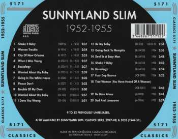 CD Sunnyland Slim: The Chronological Sunnyland Slim 1952-1955