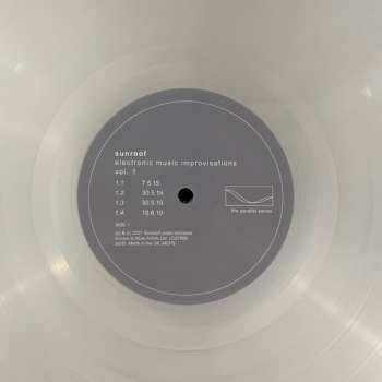 LP Sunroof: Electronic Music Improvisations Vol. 1 LTD | CLR