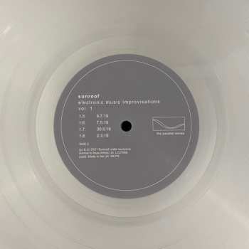 LP Sunroof: Electronic Music Improvisations Vol. 1 LTD | CLR