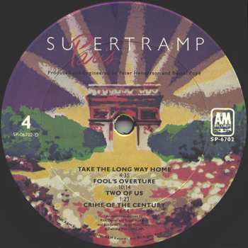 2LP Supertramp: Paris