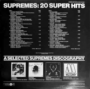 LP The Supremes: 20 Super Hits