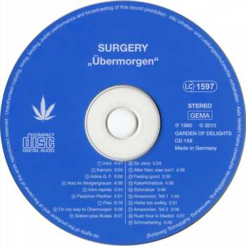 CD Surgery: Übermorgen