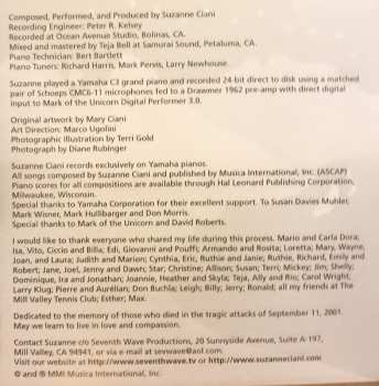 CD Suzanne Ciani: Pianissimo III