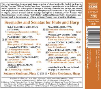 CD Suzanne Shulman:  Sserenades And Sonatas For Flute And Harp