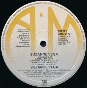 LP Suzanne Vega: Suzanne Vega