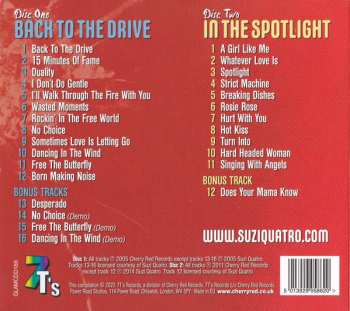 2CD Suzi Quatro: Back To The... Spotlight
