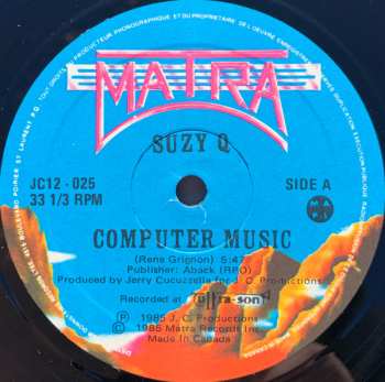 Album Suzy Q: Computer Music