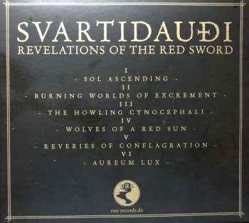 CD Svartidauði: Revelations Of The Red Sword DIGI