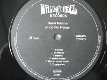 LP Sven Panne: Sven Panne Singt Rio Reiser