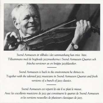 CD Svend Asmussen Quartet: Fiddler Supreme
