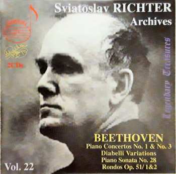 2CD Ludwig van Beethoven: Sviatoslav Richter Archives Vol. 22
