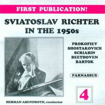2CD Sergei Prokofiev: Sviatoslav Richter In The 1950s - 4