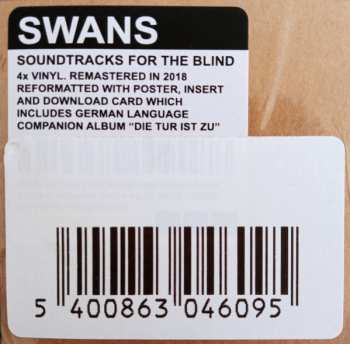 4LP Swans: Soundtracks For The Blind