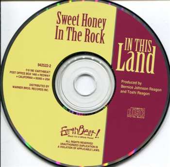 CD Sweet Honey In The Rock: In This Land