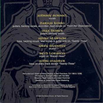 CD Swingin' Utters: Brazen Head EP