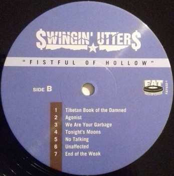 LP Swingin' Utters: Fistful Of Hollow