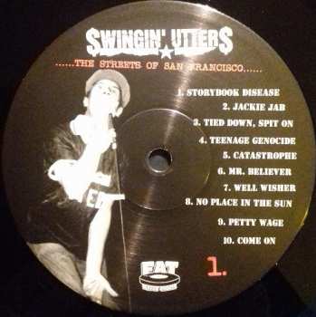 LP Swingin' Utters: The Streets Of San Francisco