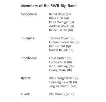 CD Phil Woods: Jazz Matinee