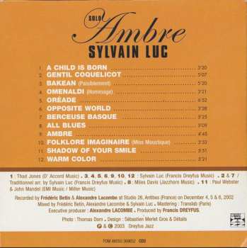 3CD/Box Set Sylvain Luc: 3 Original Album Classics