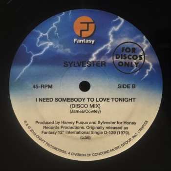 LP Sylvester: I Need Somebody To Love Tonight (Psychemagik Remix)