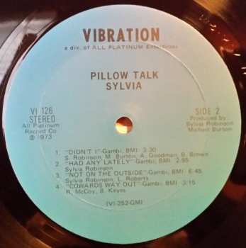 LP Sylvia Robinson: Pillow Talk CLR