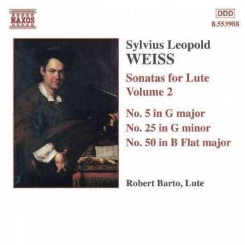 CD Sylvius Leopold Weiss: Sonatas For Lute, Volume 2