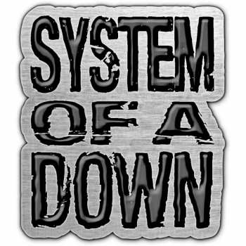 Merch System Of A Down: Odznak Logo System Of A Down