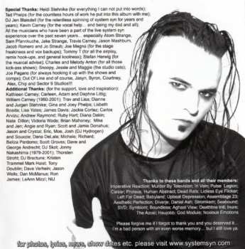 CD System Syn: Premeditated