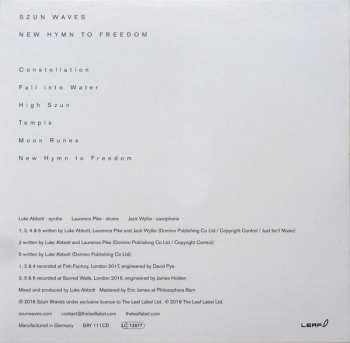 2LP/CD Szun Waves: New Hymn To Freedom CLR | LTD