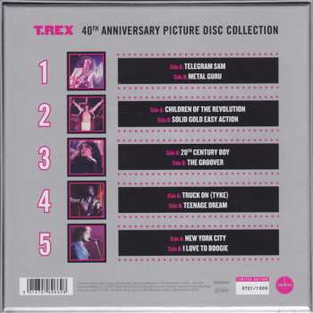 5SP/Box Set T. Rex: 40th Anniversary Picture Disc Collection PIC