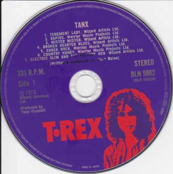CD T. Rex: Tanx