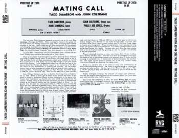 CD John Coltrane: Mating Call LTD
