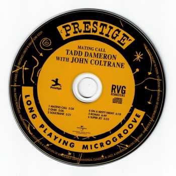 CD John Coltrane: Mating Call LTD