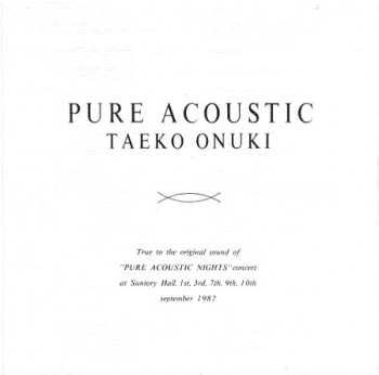 Album Taeko Ohnuki: Pure Acoustic