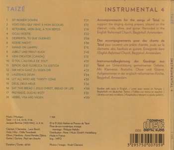 CD Taizé: Instrumental 4