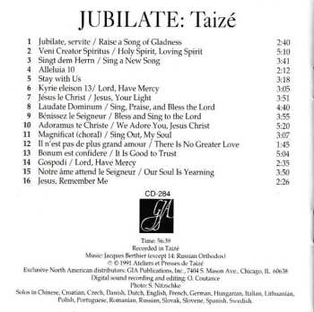 CD Taizé: Jubilate
