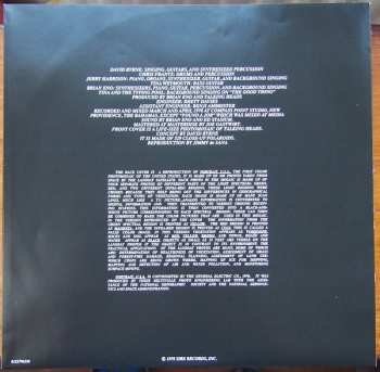 LP Talking Heads: More Songs About Buildings And Food