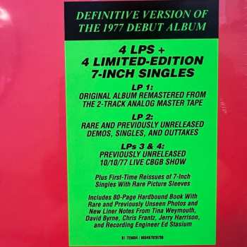 4LP/4SP/Box Set Talking Heads: Talking Heads: 77 LTD | DLX