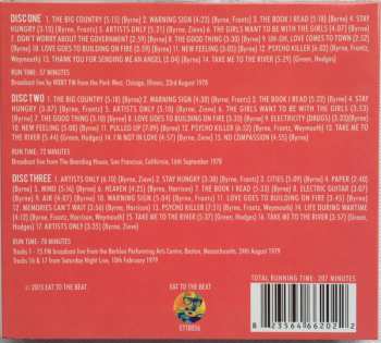 3CD Talking Heads: Transmission Impossible Talking Heads Legendary Radio Broadcasts 1978-1979