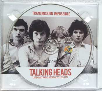 3CD Talking Heads: Transmission Impossible Talking Heads Legendary Radio Broadcasts 1978-1979