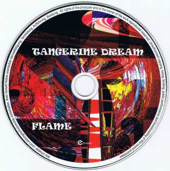 CD Tangerine Dream: Flame LTD